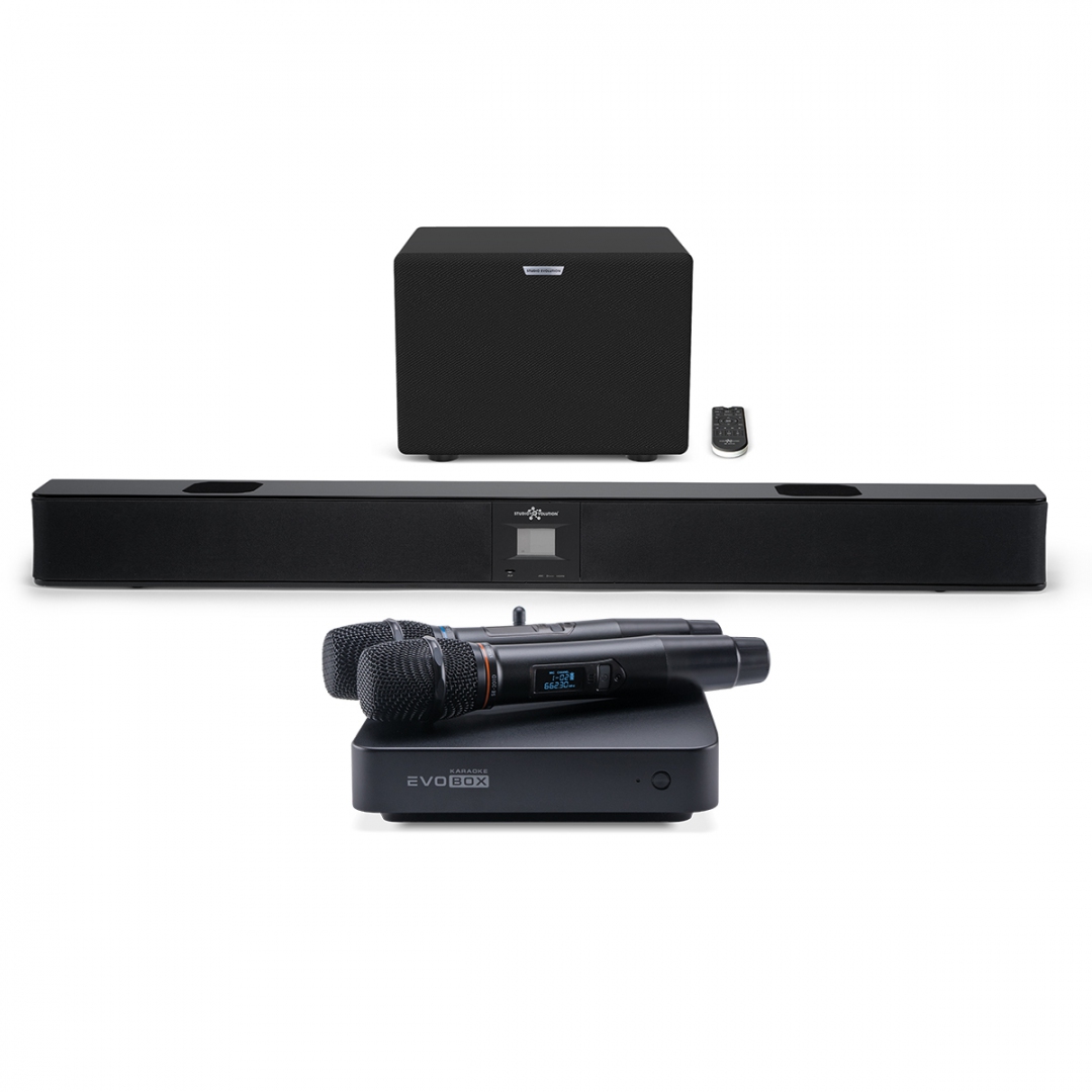 караоке-комплект EVOBOX Plus + EvoSound Bar (саундбар с караоке) в Кургане