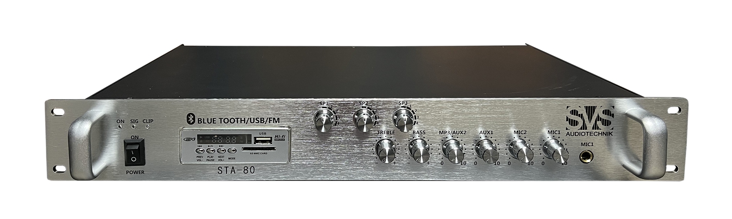 SVS Audiotechnik STA-80 Микшер-усилитель для систем Public Address в Кургане