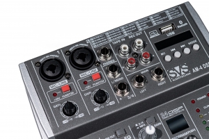 SVS Audiotechnik mixers AM-4 DSP Аналоговый микшерный пульт, 4-канала в Кургане